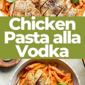 Pin: chicken pasta alla vodka.