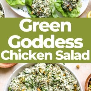 Pin: green goddess chicken salad.