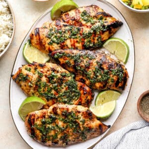 Mojito marinated chicken